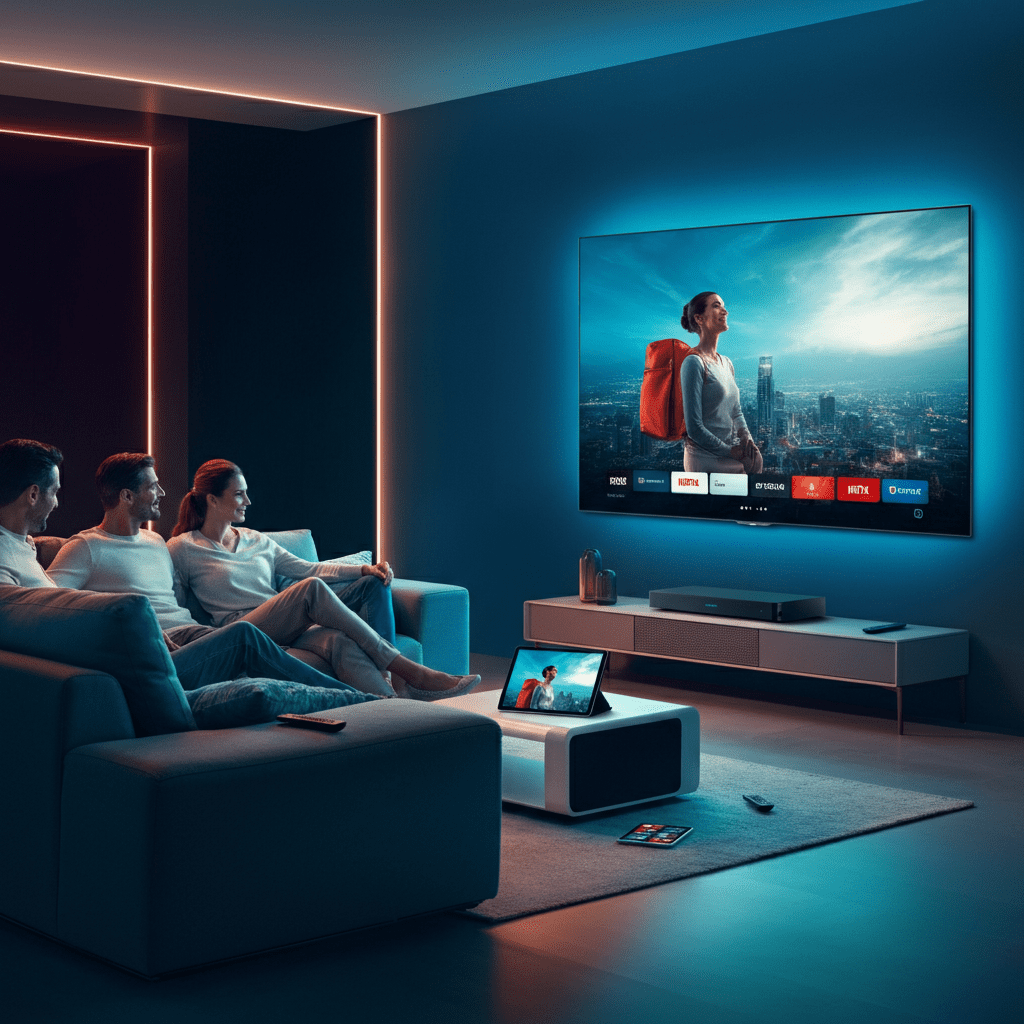 people watching iptv
